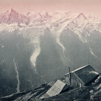 Massif du Mont Blanc en 1900 par Neurdein