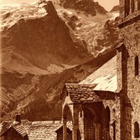 La Meije vue des Terrasses, début XXe