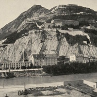 La Bastille de Grenoble en 1900 par le TCF