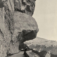 Ancienne route de Saint Pancrace, en  1900 par le TCF