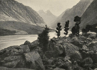 Plan du Lac en 1900 par le TCF Plan du Lac en 1900 par le TCF