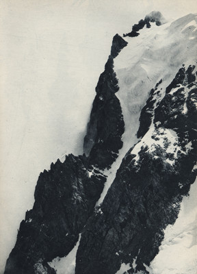 Trois Dents du Pelvoux, Couloir Chaud, années 30 par Georges Vernet