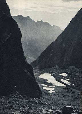 Balmes de François Blanc, Glacier Noir, années 30 par Georges Vernet