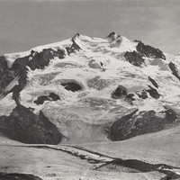 Mont Rose W par Bisson Frères en 1861