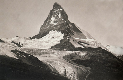 Matterhorn par Bisson Frères en 1862 Matterhorn par Bisson Frères en 1862