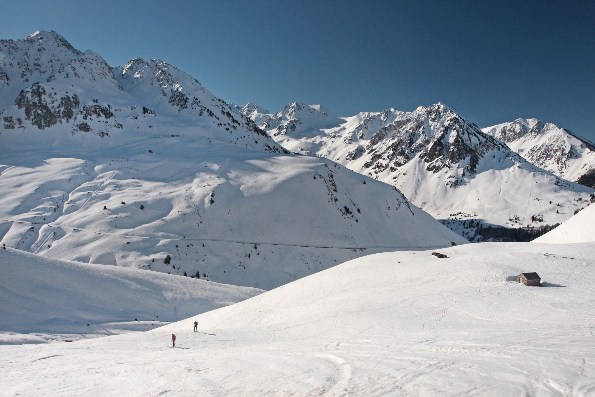 Col d'Aoube : Par les Cabanes d'Aoube - Camptocamp.org