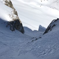 Couloir en S , point 2850m
