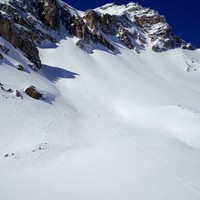 Pentes de sortie du couloir en S