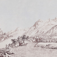 Vallée du Rhône et Saint Maurice, par J.A. Linck
