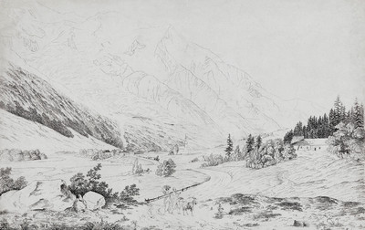 Chamonix et le Mont Blanc par J.A. Linck Chamonix et le Mont Blanc par J.A. Linck