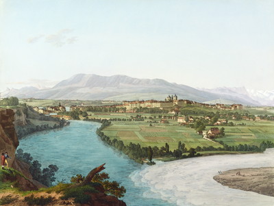 Rhône et Arve, Genève, Chablais, par J.A. Linck Rhône et Arve, Genève, Chablais, par J.A. Linck