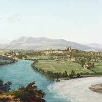 Rhône et Arve, Genève, Chablais, par J.A. Linck