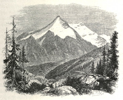 La Grivola vue de Chécrouit par Edward Whymper La Grivola vue de Chécrouit par Edward Whymper