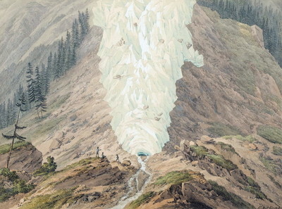 Glacier des Bossons par J.A. Linck Glacier des Bossons par J.A. Linck