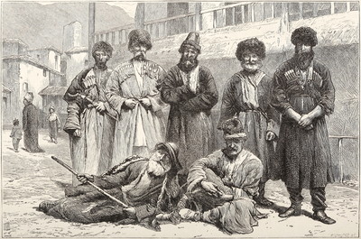 Hommes de Gebi en 1875, par Ed. Whymper Hommes de Gebi en 1875, par Ed. Whymper