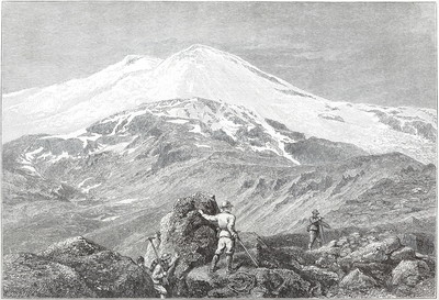 Elbrus par Edward Whymper Elbrus par Edward Whymper