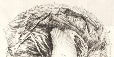 Vue du Buet vers l'ouest en 1775 par M.T. Bourrit Vue du Buet vers l'ouest en 1775 par M.T. Bourrit