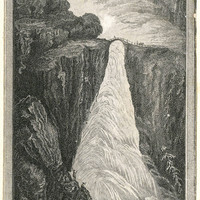 Pont du Diable sur la Reuss, en 1781 par M.T. Bourrit