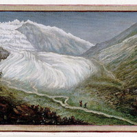 Glacier du Rhône, en 1781 par M.T. Bourrit