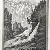 Glacier des Bossons, par M.T. Bourrit