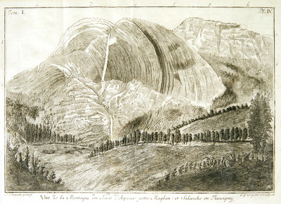 Cascade d' Arpenaz, par M.T. Bourrit Cascade d' Arpenaz, par M.T. Bourrit