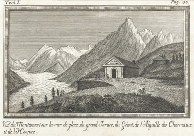 Temple de la Raison au Montenvers, par M.T. Bourrit Temple de la Raison au Montenvers, par M.T. Bourrit