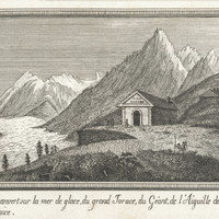 Temple de la Raison au Montenvers, par M.T. Bourrit