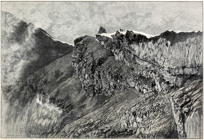 Cratère du Cotopaxi, par Edward Whymper Cratère du Cotopaxi, par Edward Whymper