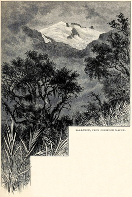 Sara Urcu vu de Corredor Marchal par Edward Whymper Sara Urcu vu de Corredor Marchal par Edward Whymper