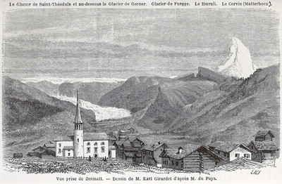 Zermatt en 1865 (GRV)