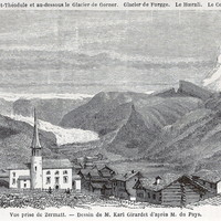 Zermatt en 1865 (GRV)