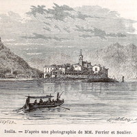 Lac Majeur : Isela, en 1865 (GRV)