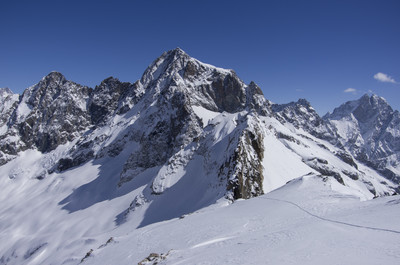 Bec du Canard, Aiguille des Arias et Olan Bec du Canard, Aiguille des Arias et Olan
