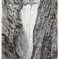 Chûte de l'Aar, en 1865 (GRV)