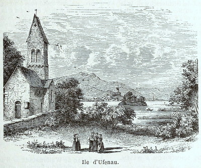 Ufenau, en 1865 (GRV)