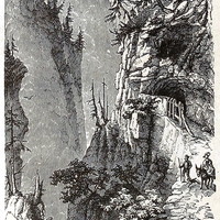 Via Mala en 1865 (GRV)