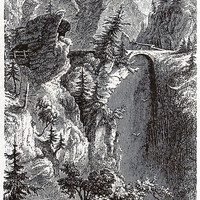 Via Mala en 1865 (GRV)