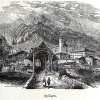 Splügen, en 1865 (GRV)