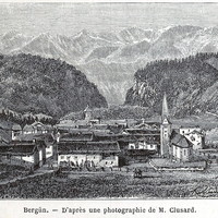 Bergün, en 1865 (GRV)