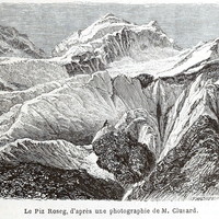 Piz Roseg, en 1865