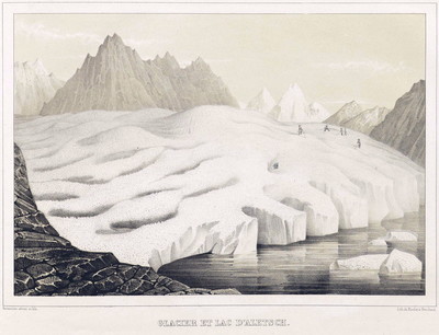 Glacier d'Aletsch en 1840