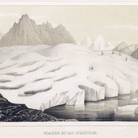 Glacier d'Aletsch en 1840