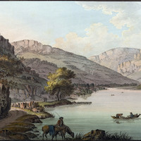 Lac de Nantua, par J.F. Albanis Beaumont