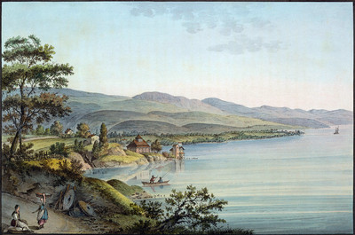 Versoix, le Jura et le Léman, par J.F. Albanis Beaumont Versoix, le Jura et le Léman, par J.F. Albanis Beaumont