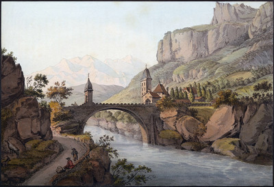 St Maurice en Valais, par J.F. Albanis Beaumont St Maurice en Valais, par J.F. Albanis Beaumont