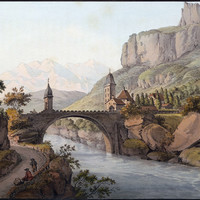 St Maurice en Valais, par J.F. Albanis Beaumont