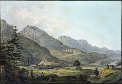 Martigny, par J.F. Albanis Beaumont Martigny, par J.F. Albanis Beaumont