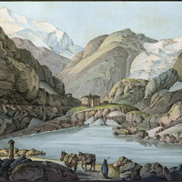Velan et Grand St Bernard, par J.F. Albanis Beaumont