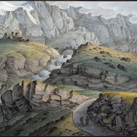 Ascension du Gothard, par J.F. Albanis Beaumont