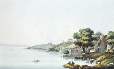 Thonon, Le Léman, par J.F. Albanis Beaumont Thonon, Le Léman, par J.F. Albanis Beaumont